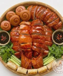 Combo vịt quay da giòn cơm lam bánh bao – vitquay.vn