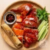 Combo vịt quay da giòn nửa con ăn kèm cơm lam ống nứa tại vitquay.vn